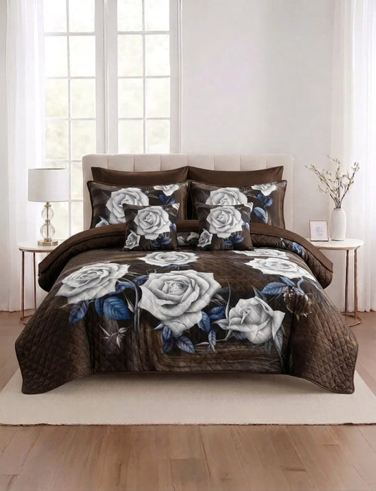 Midnight White Rose - Pure Nest 6 in 1