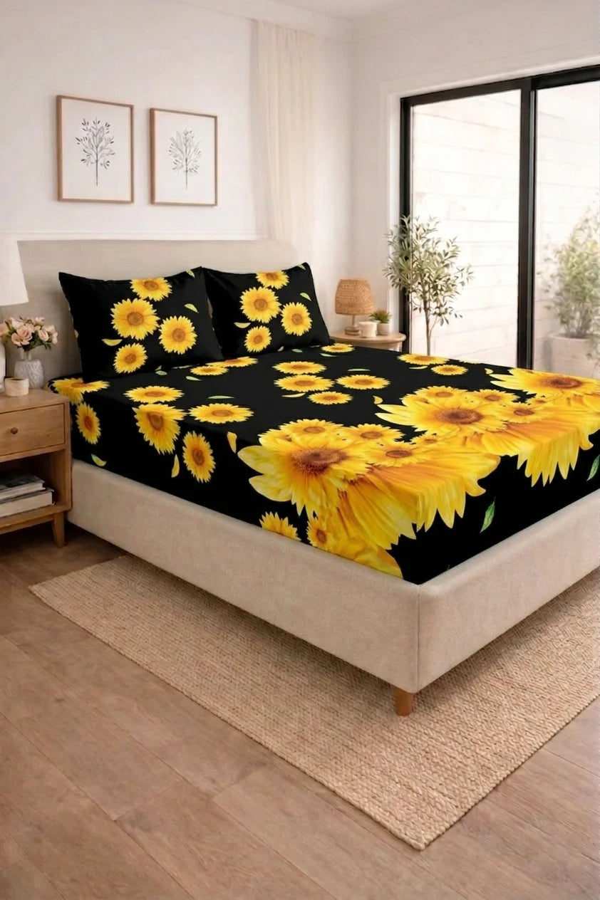 3D Golden Sun Bloom - King