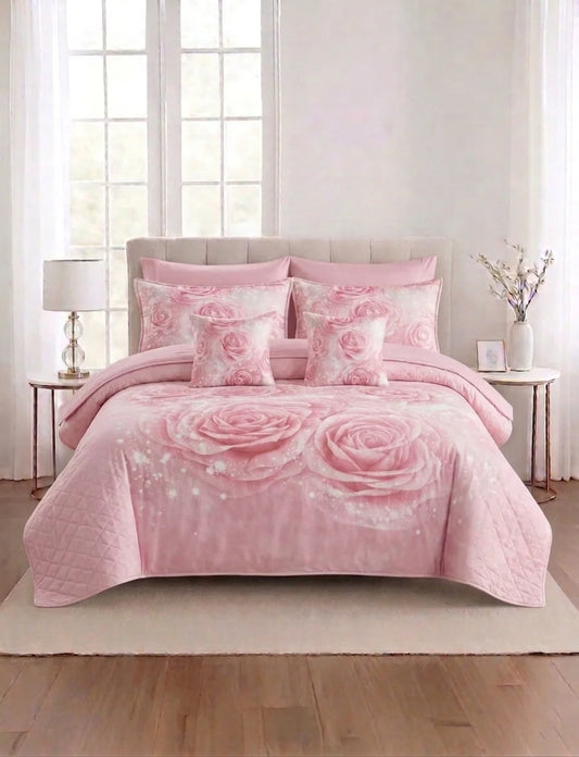 Pink Rose Dream - Pure Nest 6 in 1