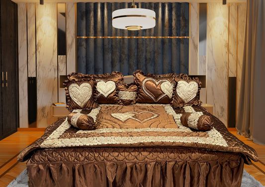 Gold Clock Designs - Dark Brown