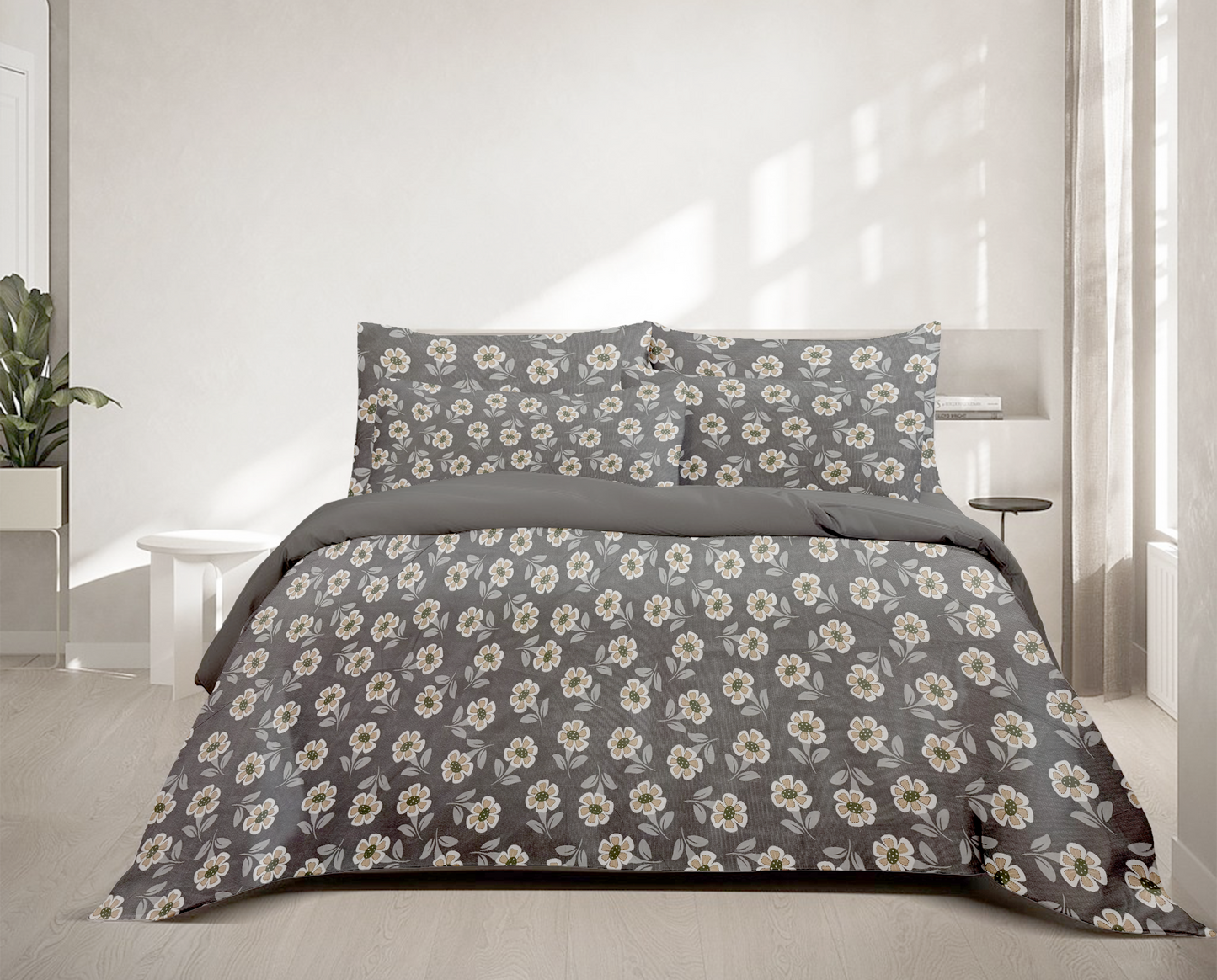 3D Mini Bloom Grey - King