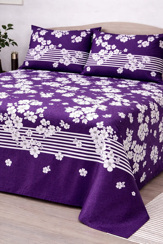 Pure Cotton Bedsheet 008 - King