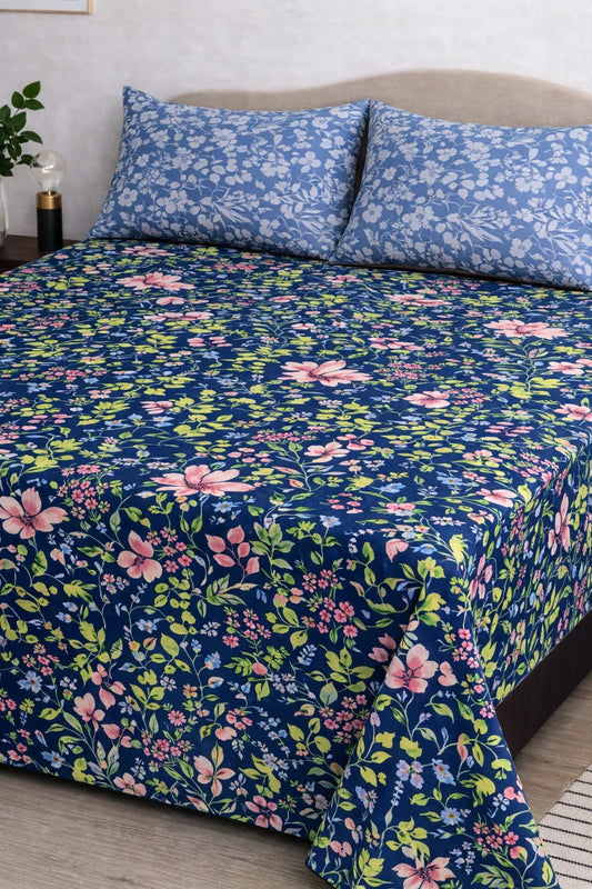 Pure Cotton Bedsheet 022 - King