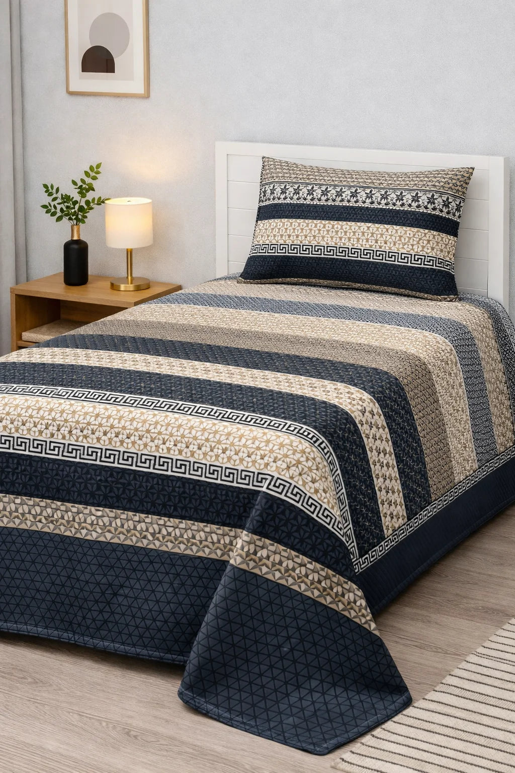 Pure Cotton Bedsheet 002 - Single