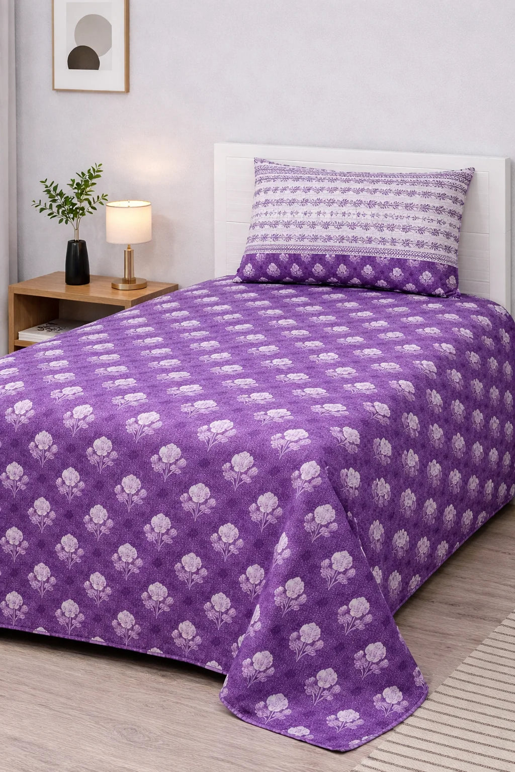 Pure Cotton Bedsheet 003 - Single