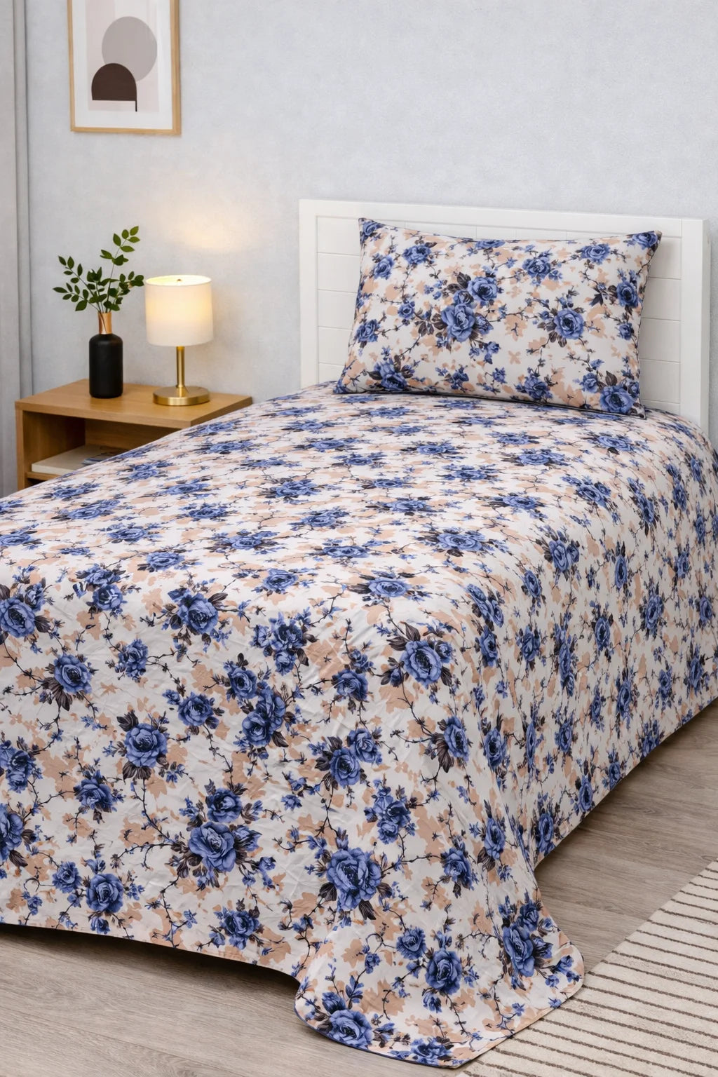 Pure Cotton Bedsheet 005 - Single