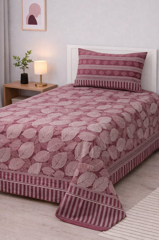 Pure Cotton Bedsheet 008 - Single