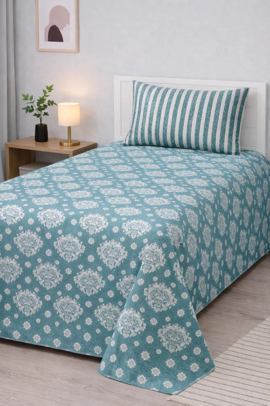 Pure Cotton Bedsheet 013 - Single