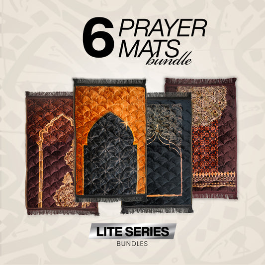 LITE SERIES PRAYER MAT BUNDLE FRIENDS DEAL 6 PIECES