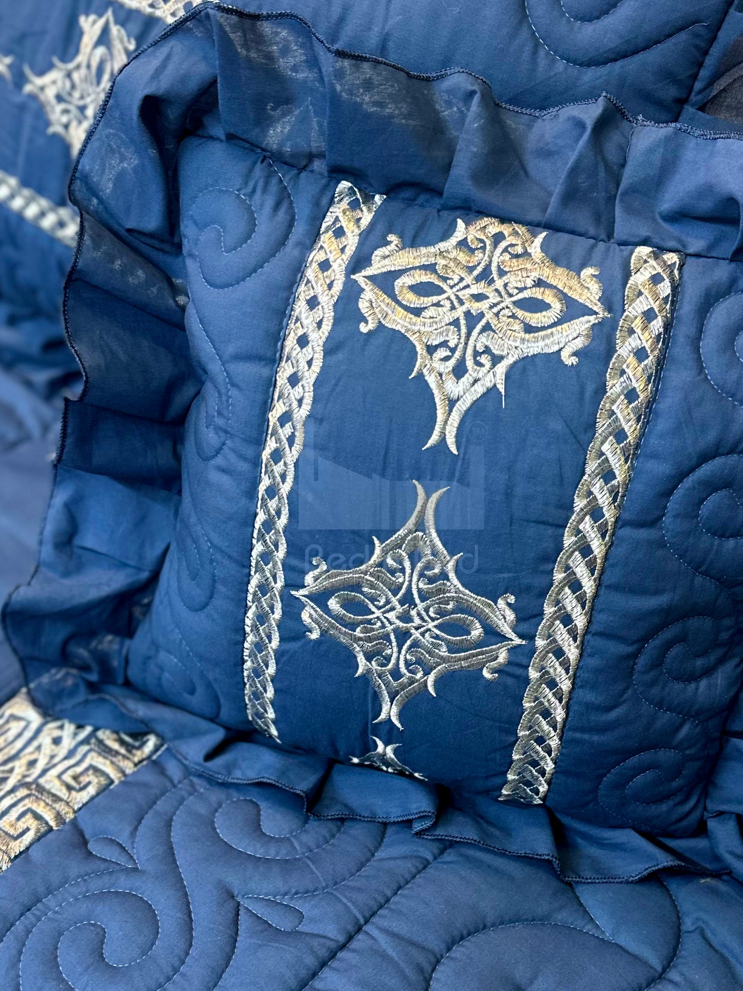 Cotton Motive Bunch Bridal Set (9 Pcs) - 001