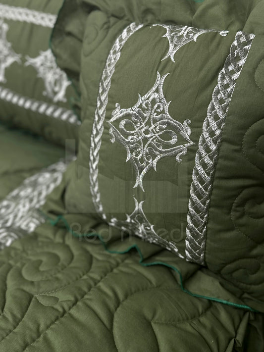 Cotton Motive Bunch Bridal Set (9 Pcs) - 011