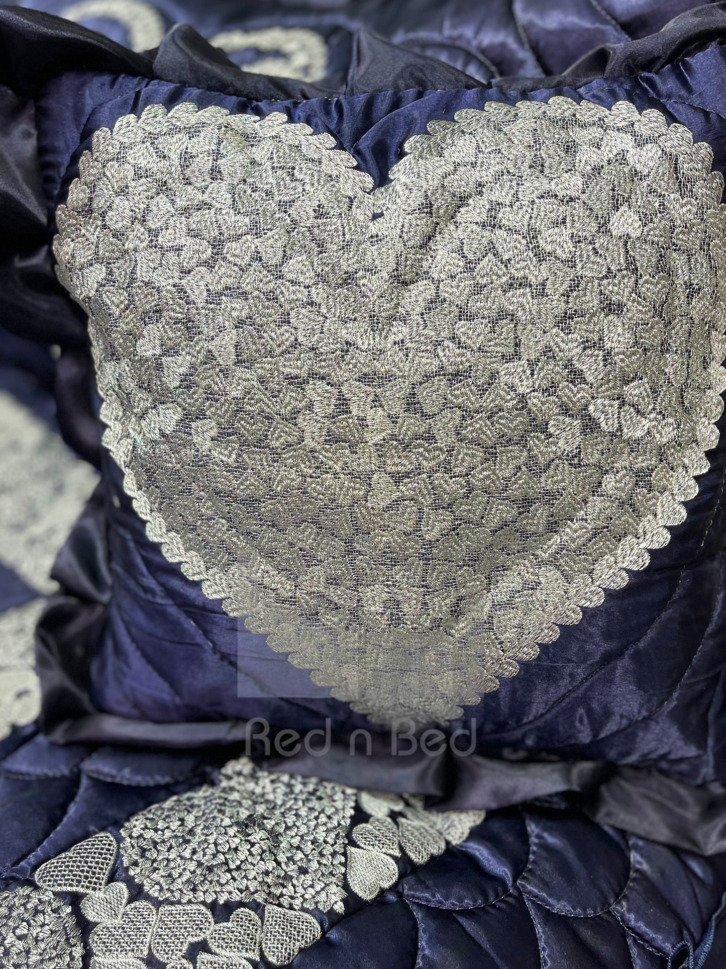 Gold Clock Designs - Navy Blue