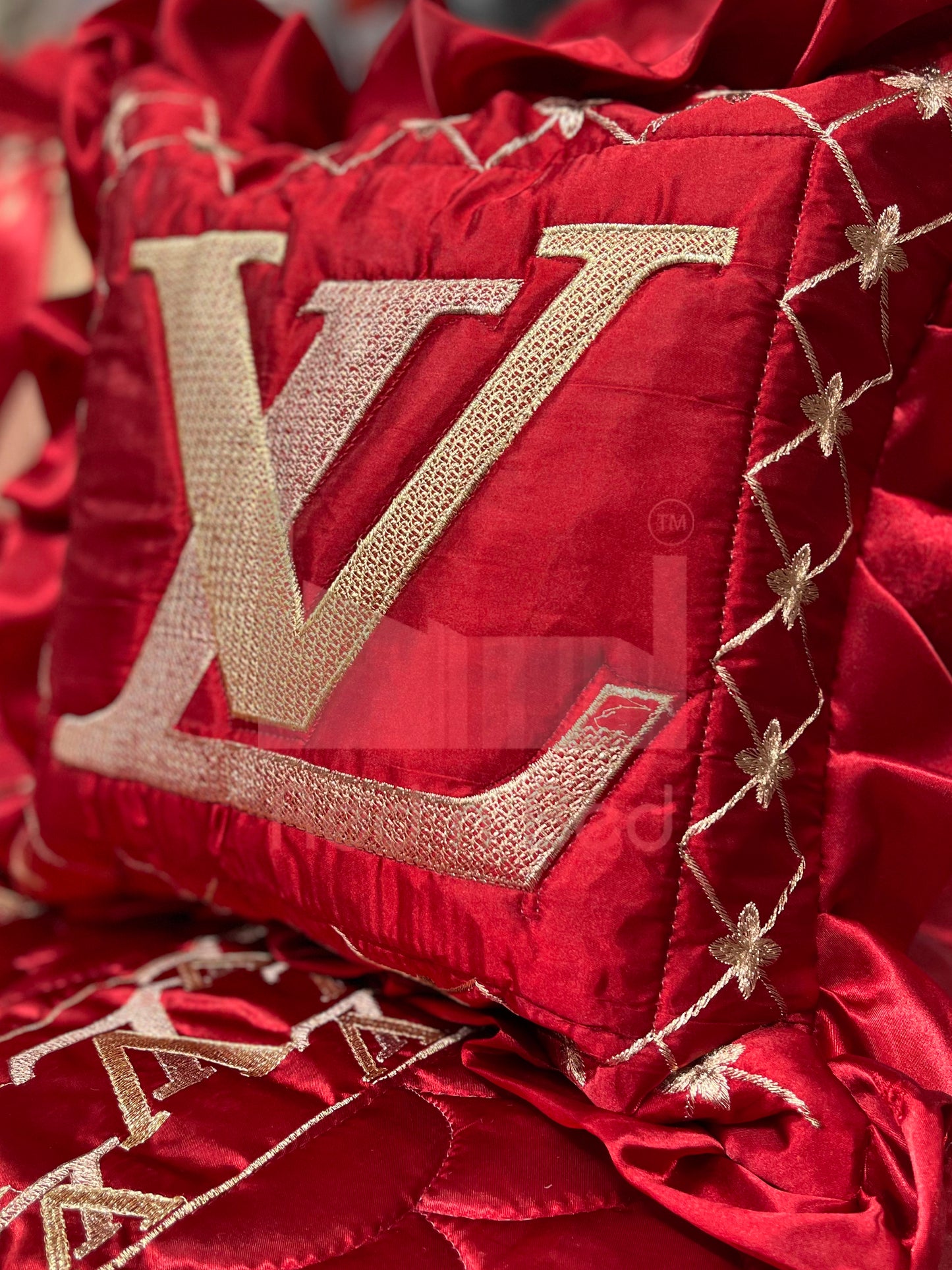 Gold LV Designs - Red