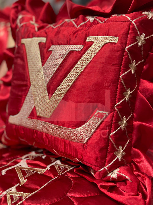 Gold LV Designs - Red
