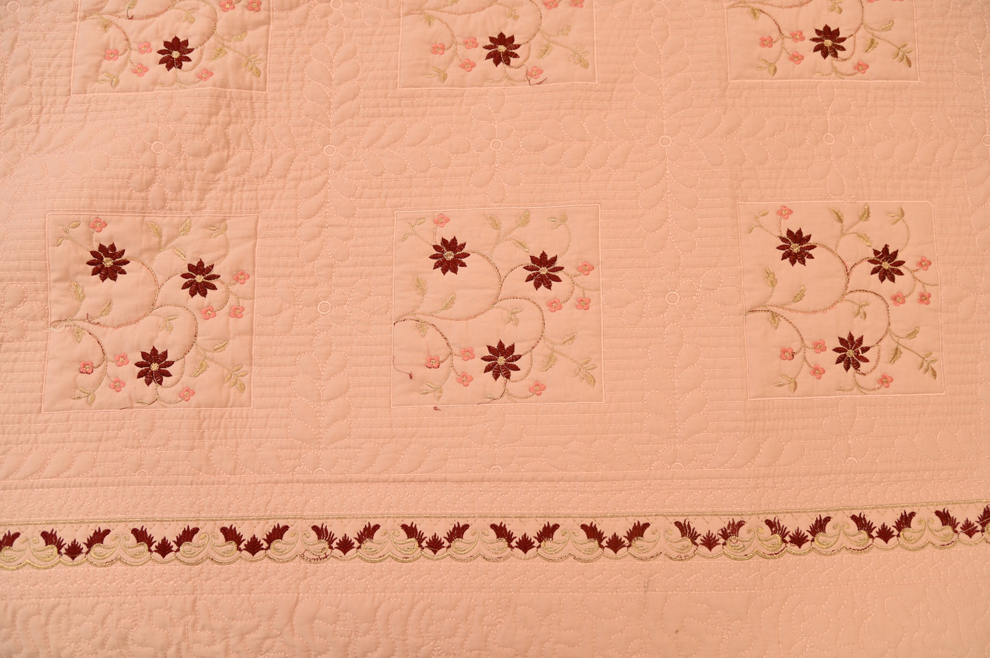 Cotton Satin Bedspread Sc 0010