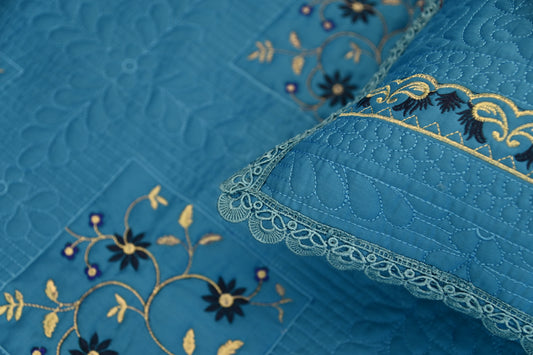 Cotton Satin Bedspread Sc 008