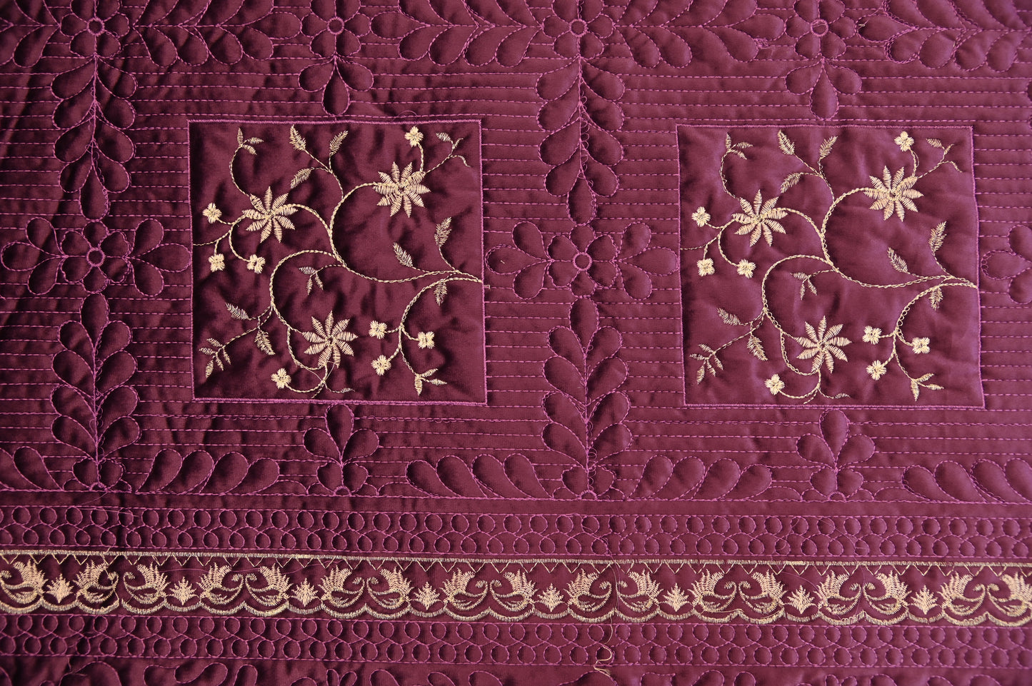 Velvet Bedspread 002
