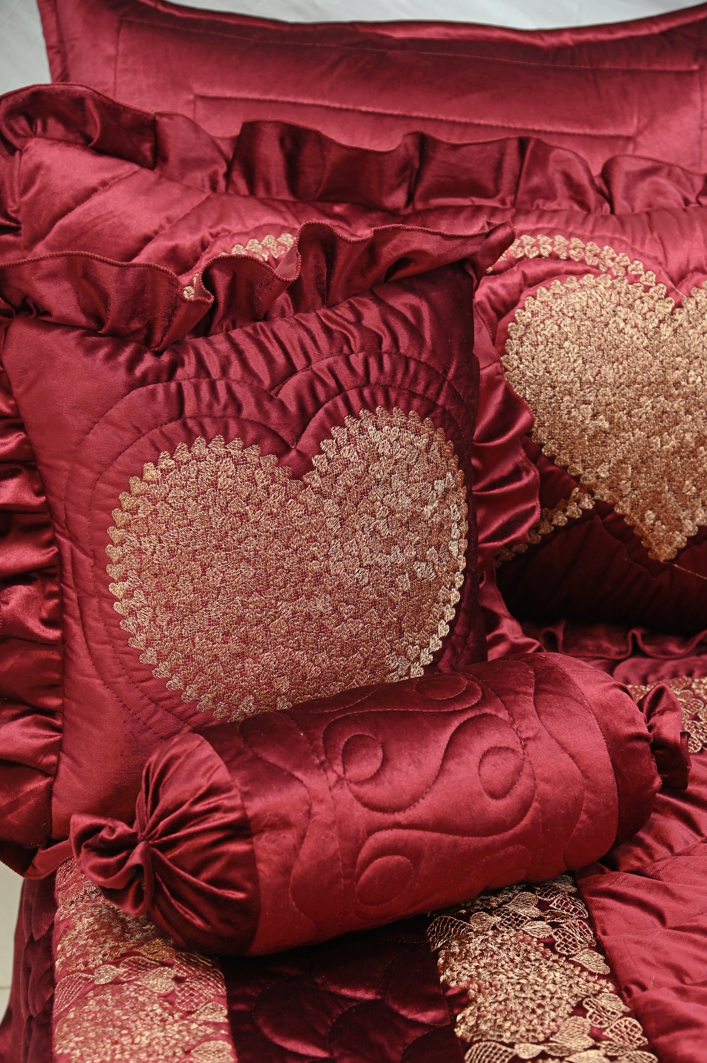 Malai Velvet Bridal Set 005