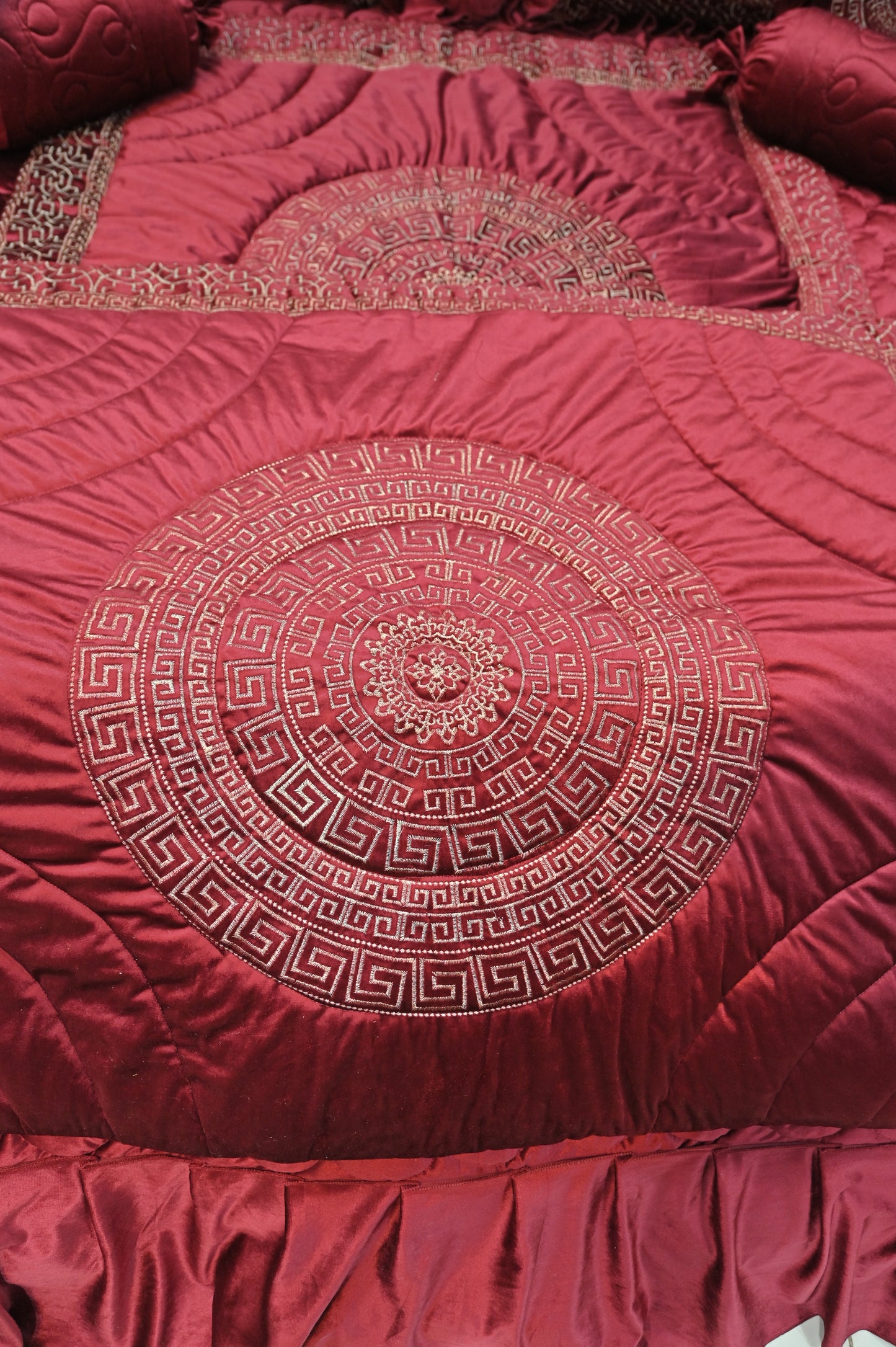 Malai Velvet Bridal Set 009