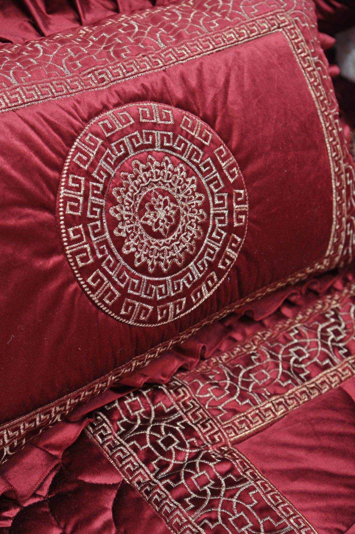 Malai Velvet Bridal Set 009
