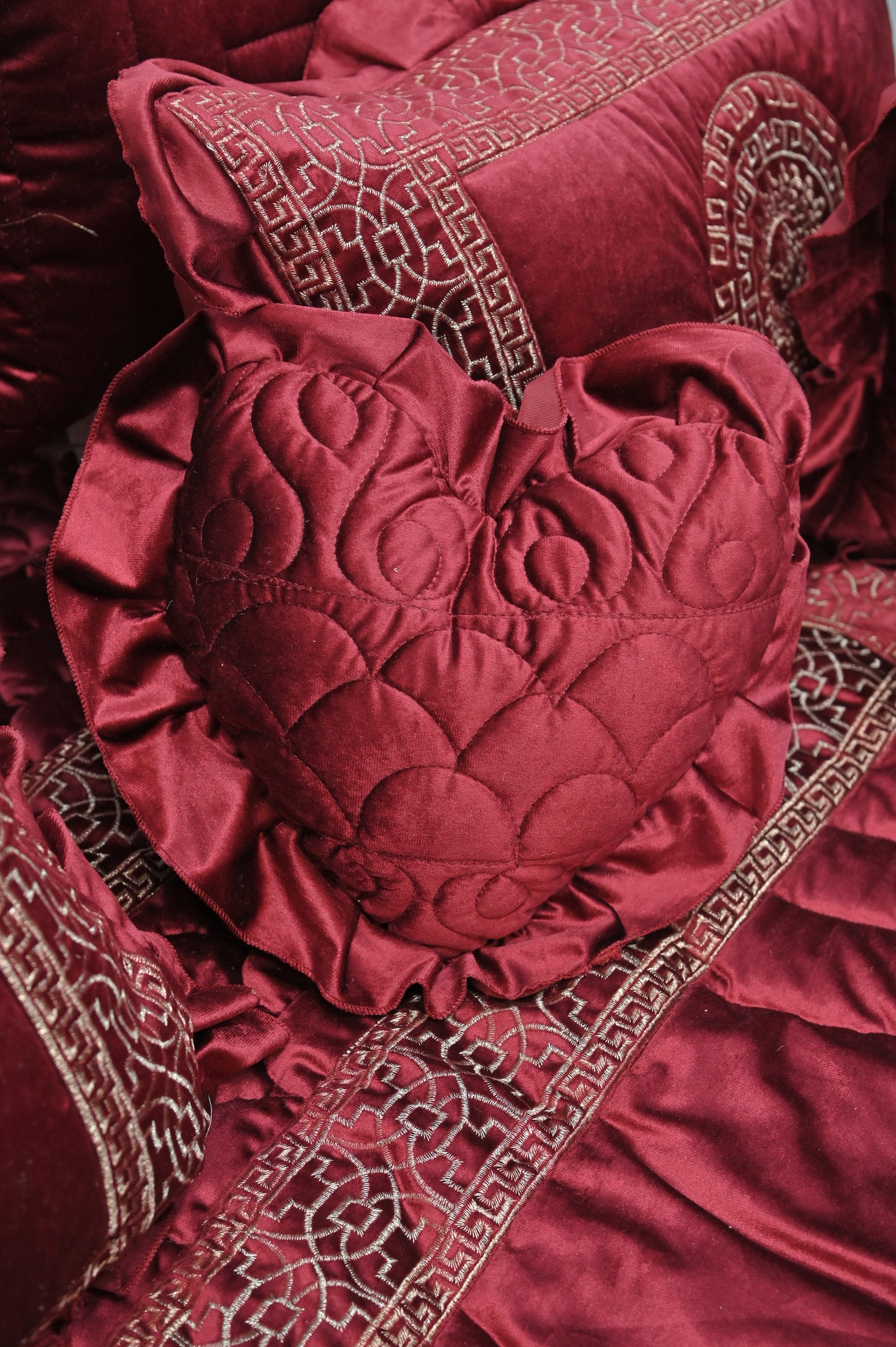 Malai Velvet Bridal Set 009