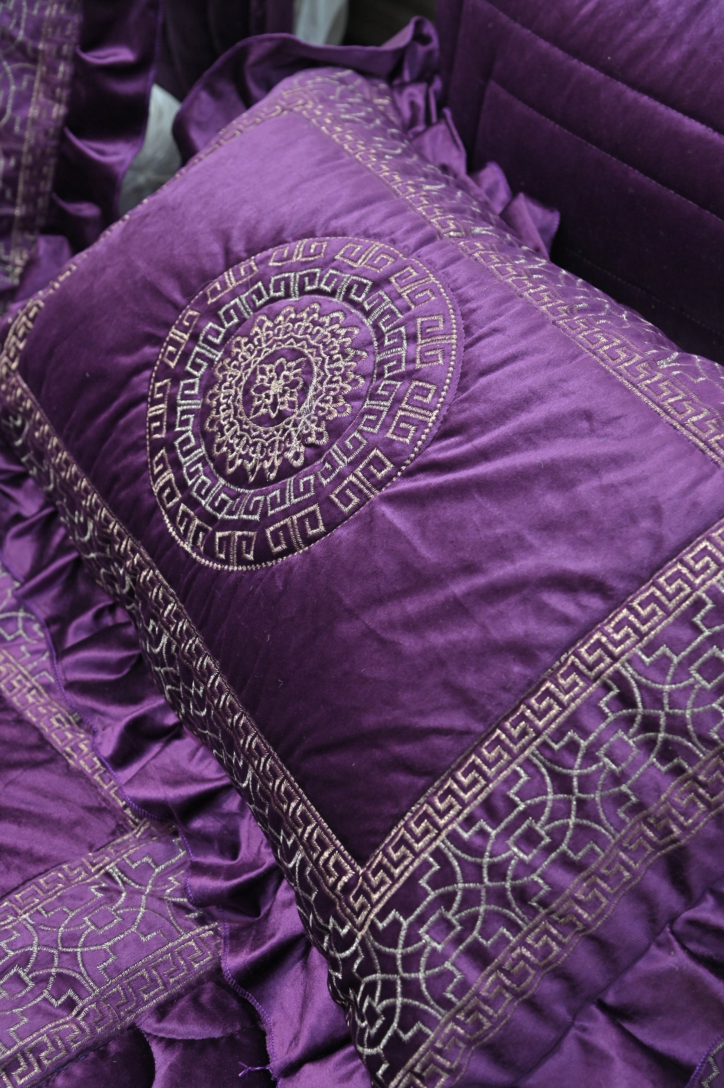 Malai Velvet Bridal Set 0011