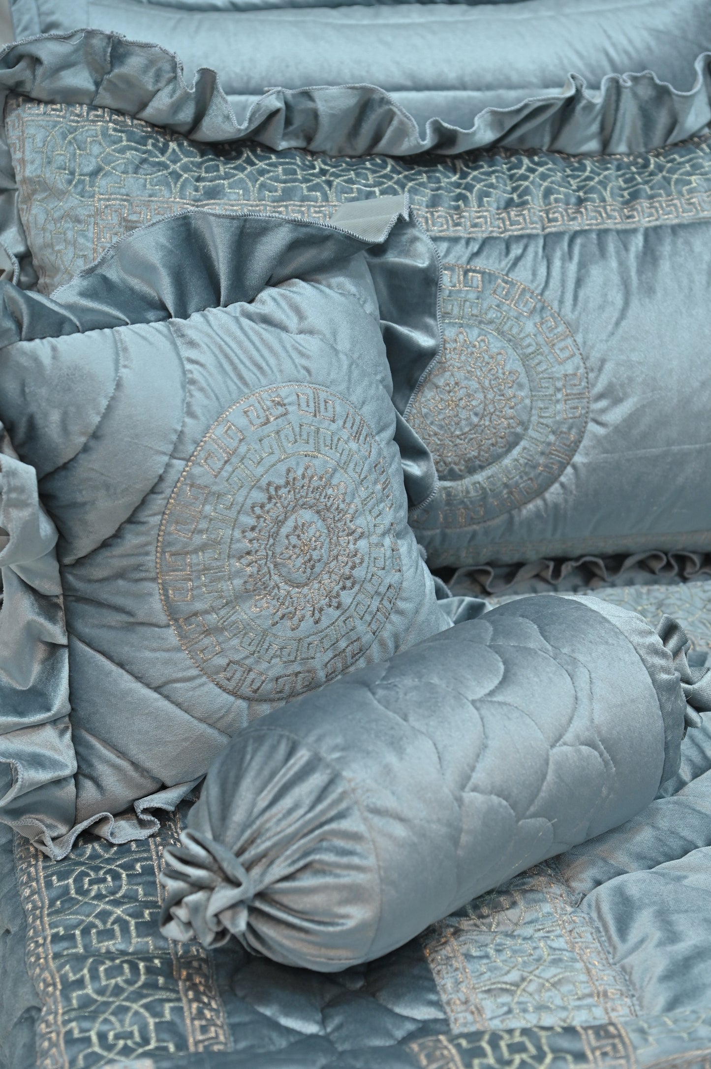 Malai Velvet Bridal Set 0012