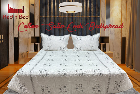 Cotton Satin Embroidered - CSE05