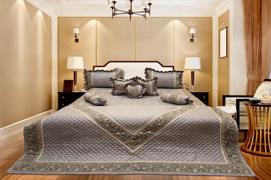 Jaqurad Tissue Embroidered Bridal Set - 007