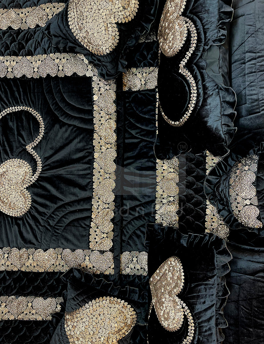 Heart Black Color