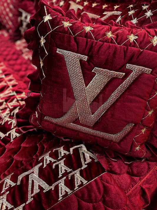 LV Mehroon Color