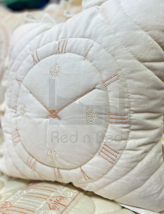 Clock Malai Velvet - Off White