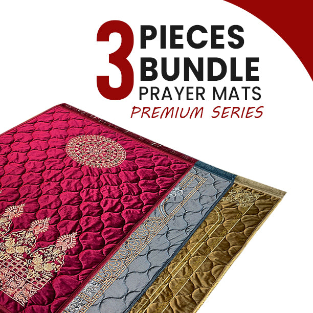 Bundle 1 - 3 x Premium Series Prayer Mats