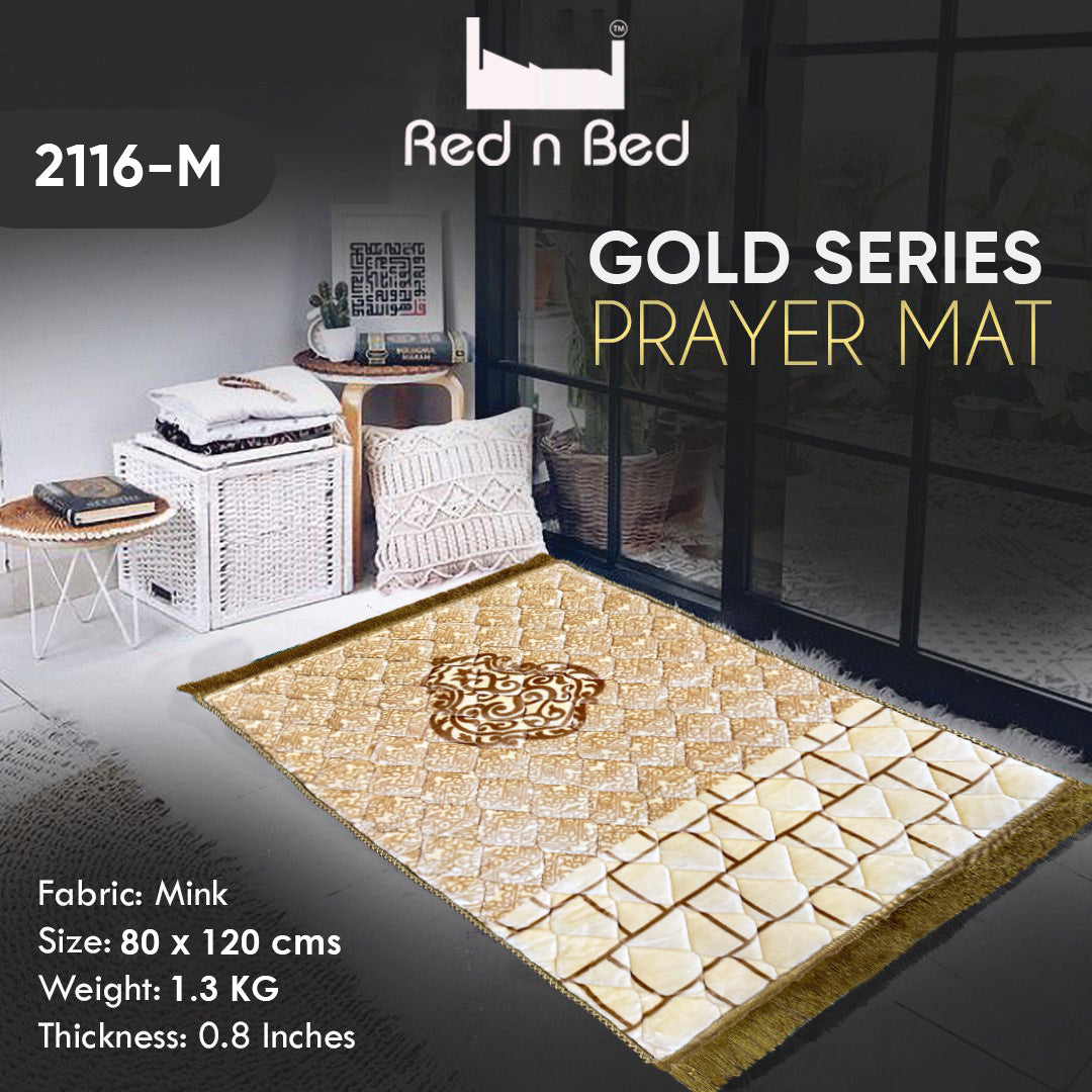 Gold Series Prayer Mat  2116-M - 13