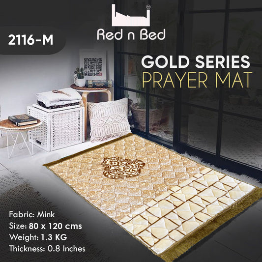 Gold Series Prayer Mat  2116-M - 13