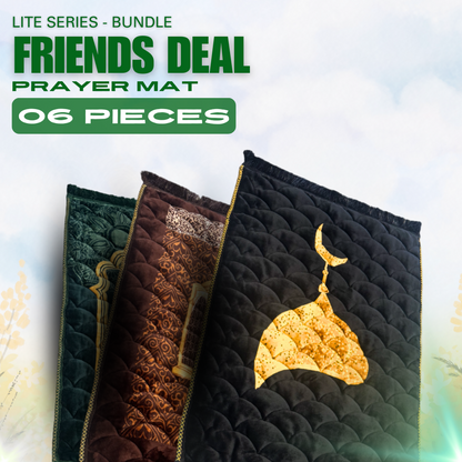 LITE SERIES PRAYER MAT BUNDLE FRIENDS DEAL 6 PIECES