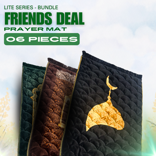 LITE SERIES PRAYER MAT BUNDLE FRIENDS DEAL 6 PIECES