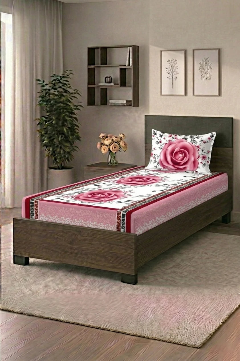 3D Romantic Rose - Single