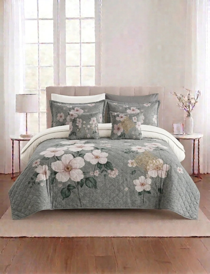Grey Blossom - Pure Nest 6 in 1