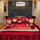 Gold Clock Designs - Red