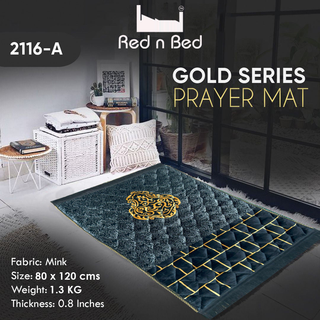 Gold Series Prayer Mat  2116-A- 22