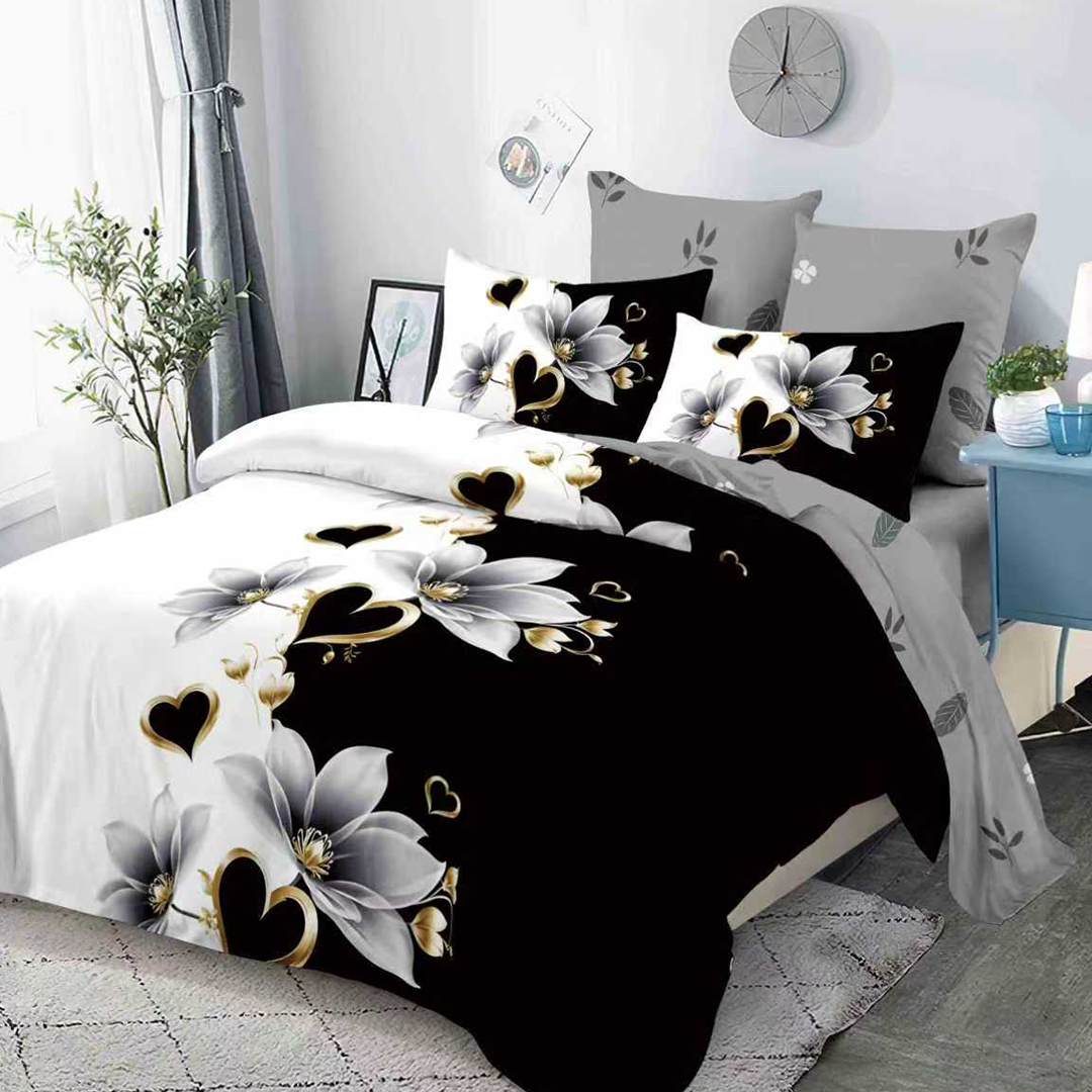 3D Misty Rain Vell - King