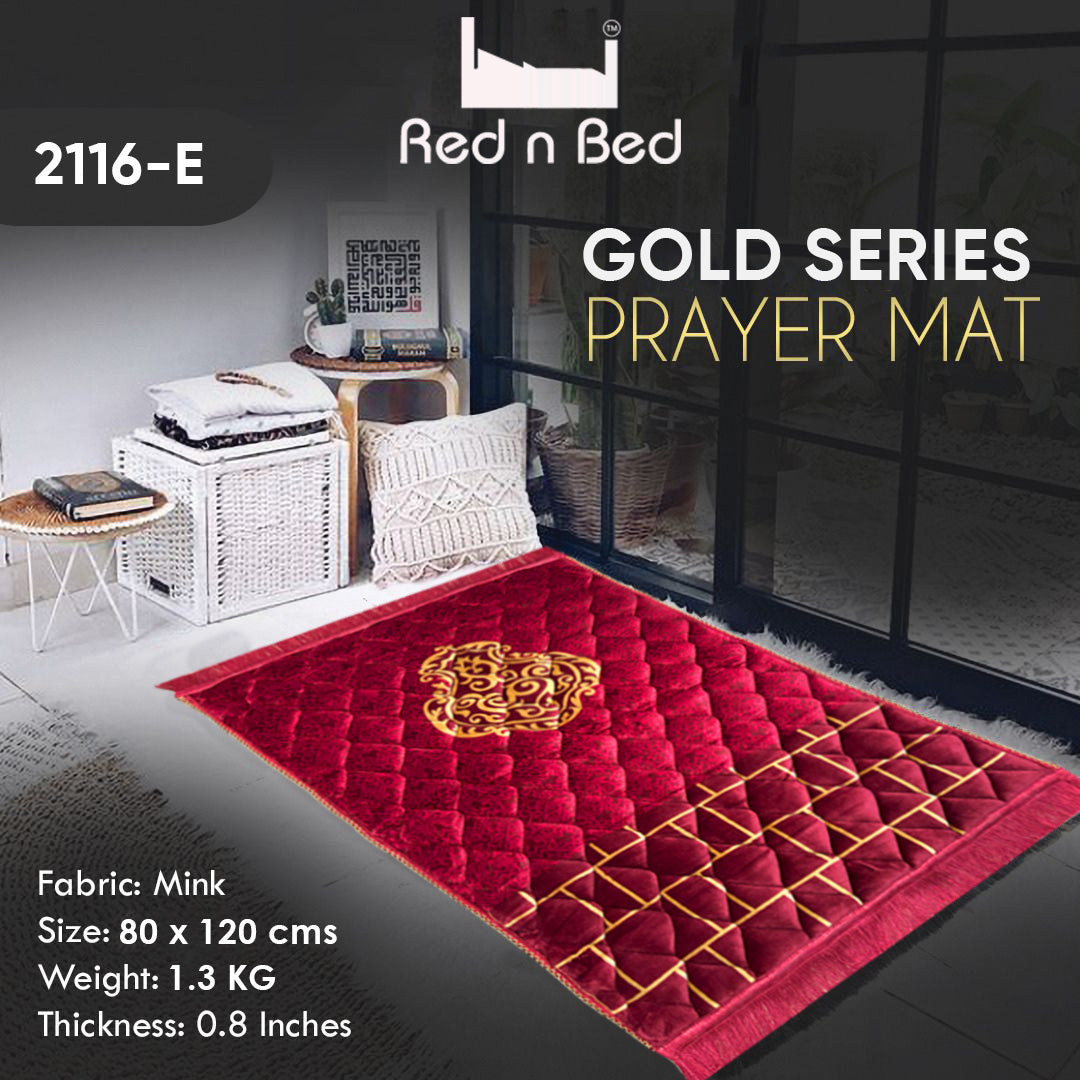 Gold Series Prayer Mat  2116-E - 02