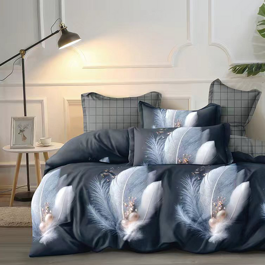 3D Riverside Bloom - King