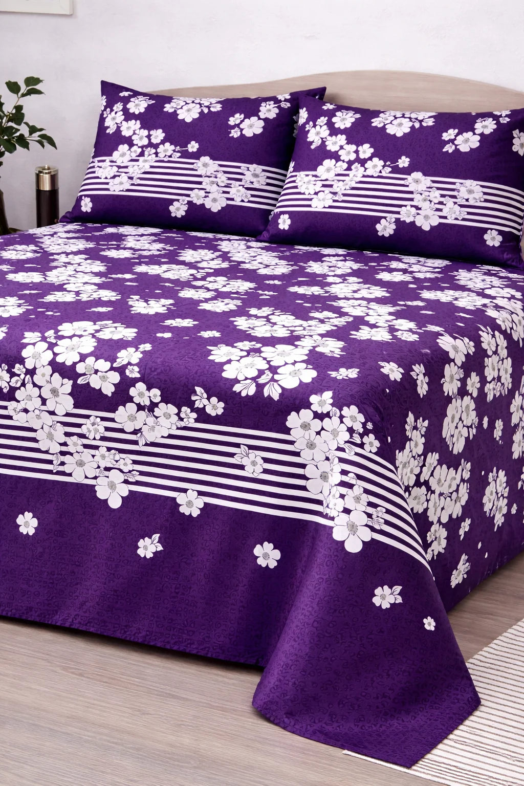 Pure Cotton Bedsheet 008 - King