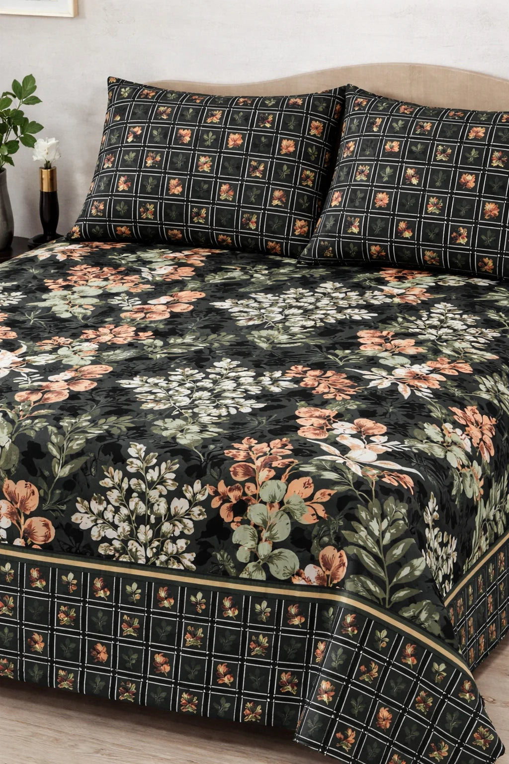 Pure Cotton Bedsheet 013 - King