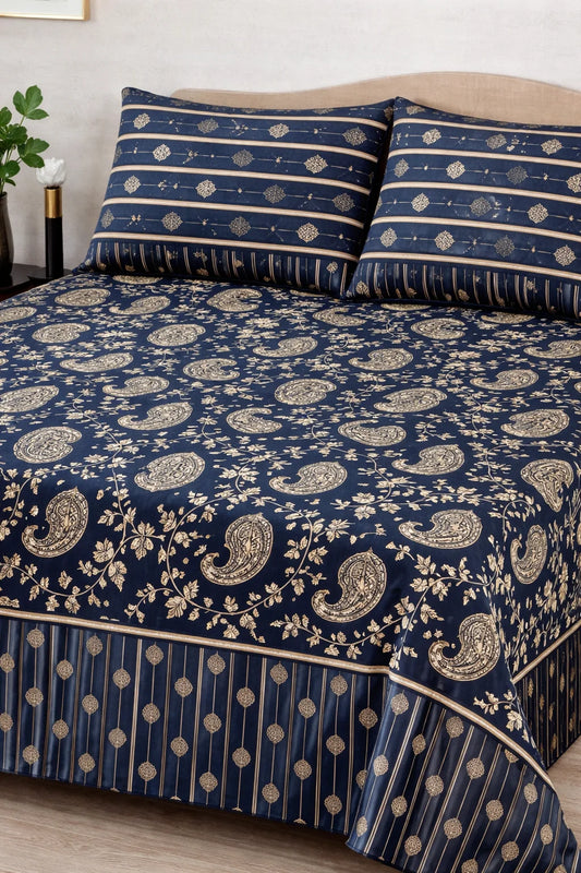 Pure Cotton Bedsheet 015 - King