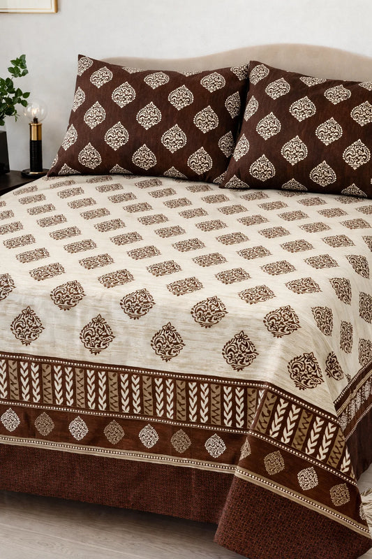 Pure Cotton Bedsheet 016 - King