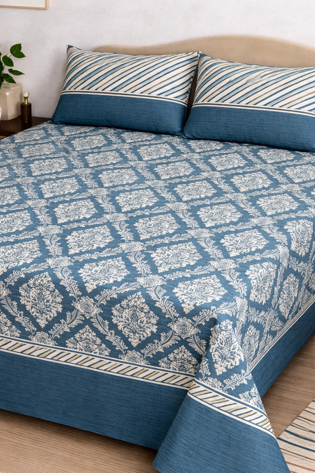 Pure Cotton Bedsheet 027 - King