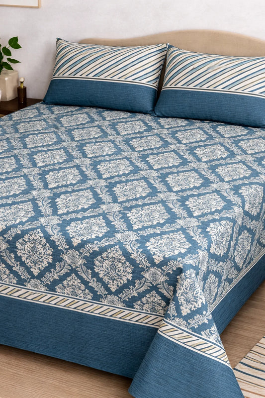 Pure Cotton Bedsheet 027 - King